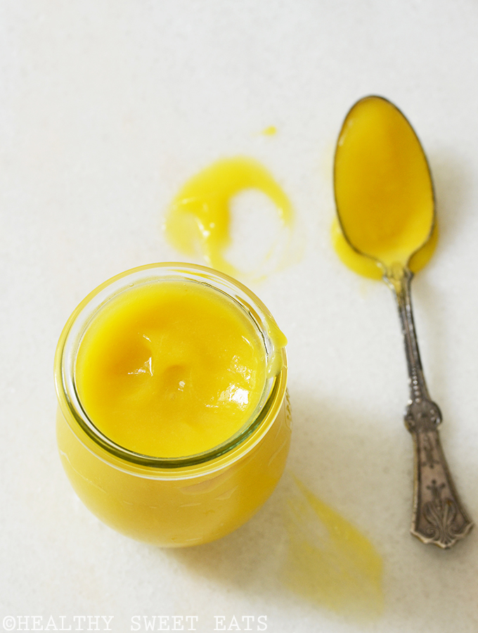10 Minute No Cook Mango Curd-1
