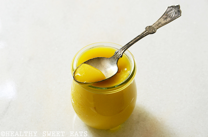 10 Minute No Cook Mango Curd 4