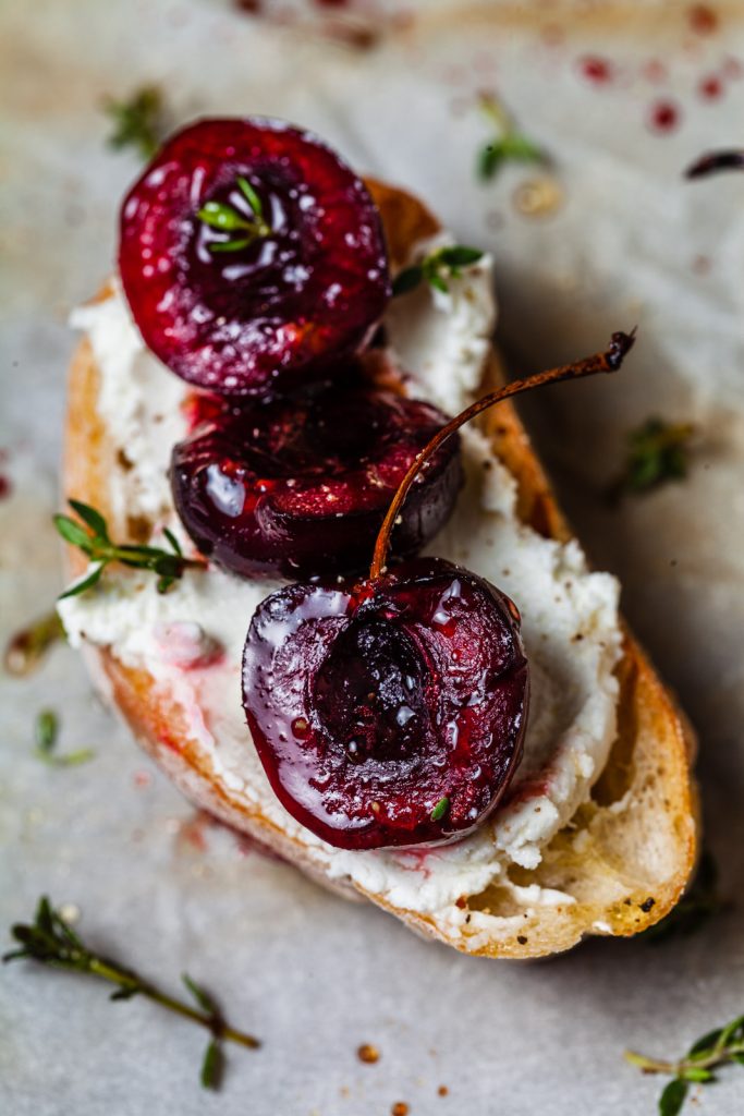 Balsamic Roasted Cherries Recipe
