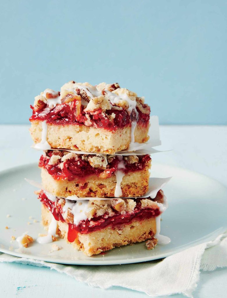 Cherry Cobbler Cheesecake Bars