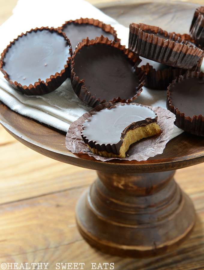 Dark Chocolate Coated Pumpkin Spice Candy Cups 1