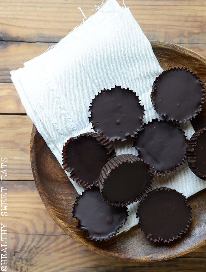 Dark Chocolate Coated Pumpkin Spice Candy Cups 2