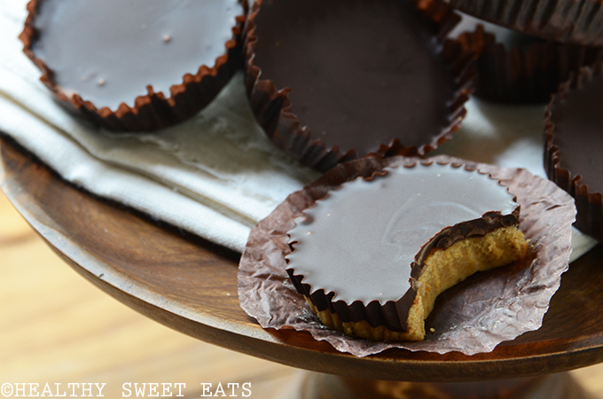 Dark Chocolate Coated Pumpkin Spice Candy Cups 6