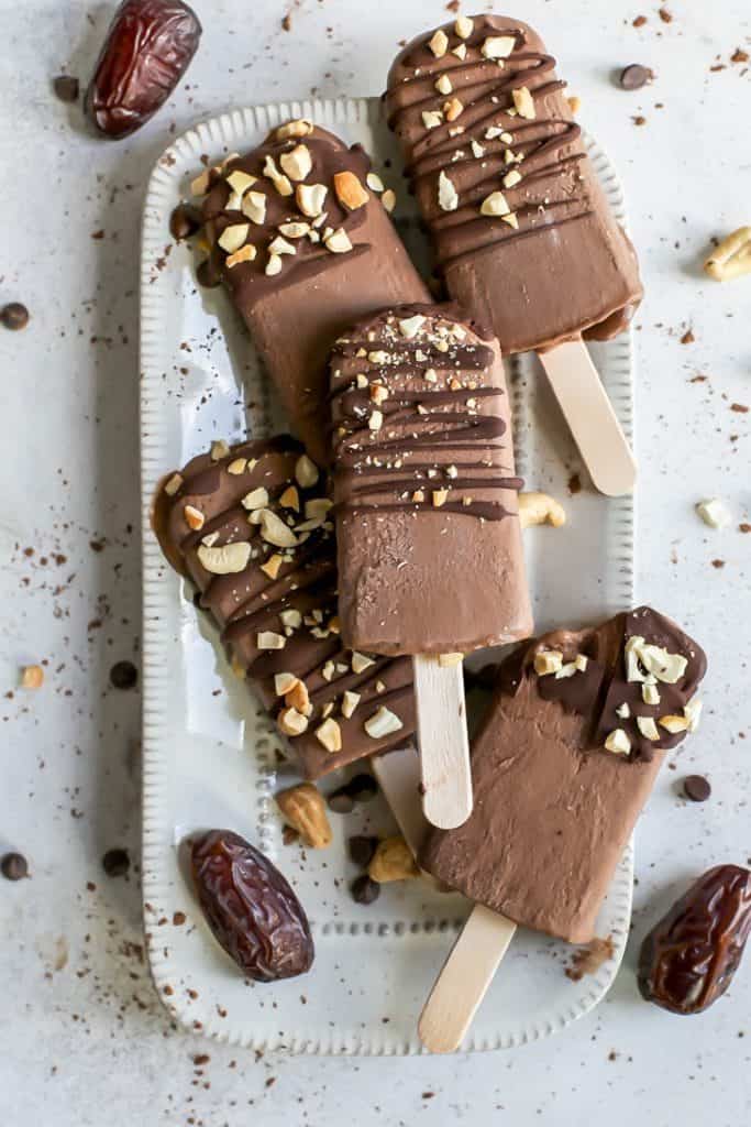 Fudgsicles (aka Chocolate Popsicles or Fudge Pops)