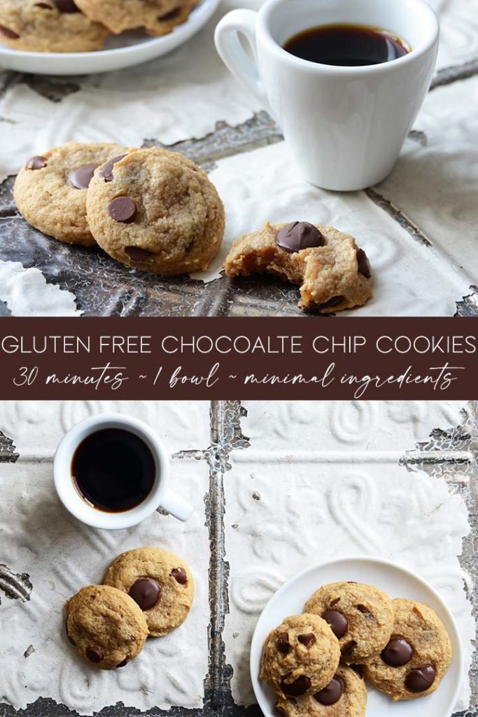 Gluten Free Chocolate Chip Cookies Recipe Pin
