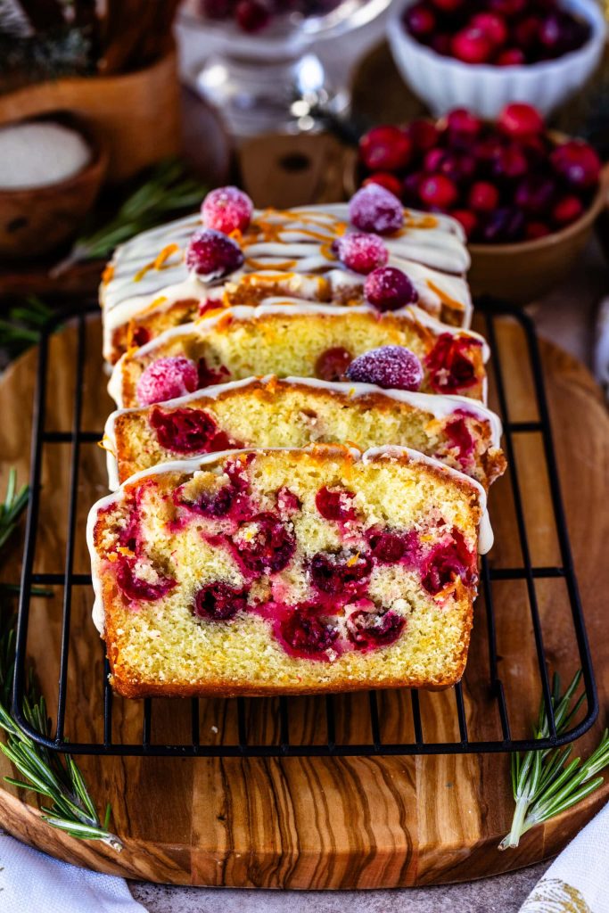 Gluten Free Paleo Cranberry Orange Bread Recipe