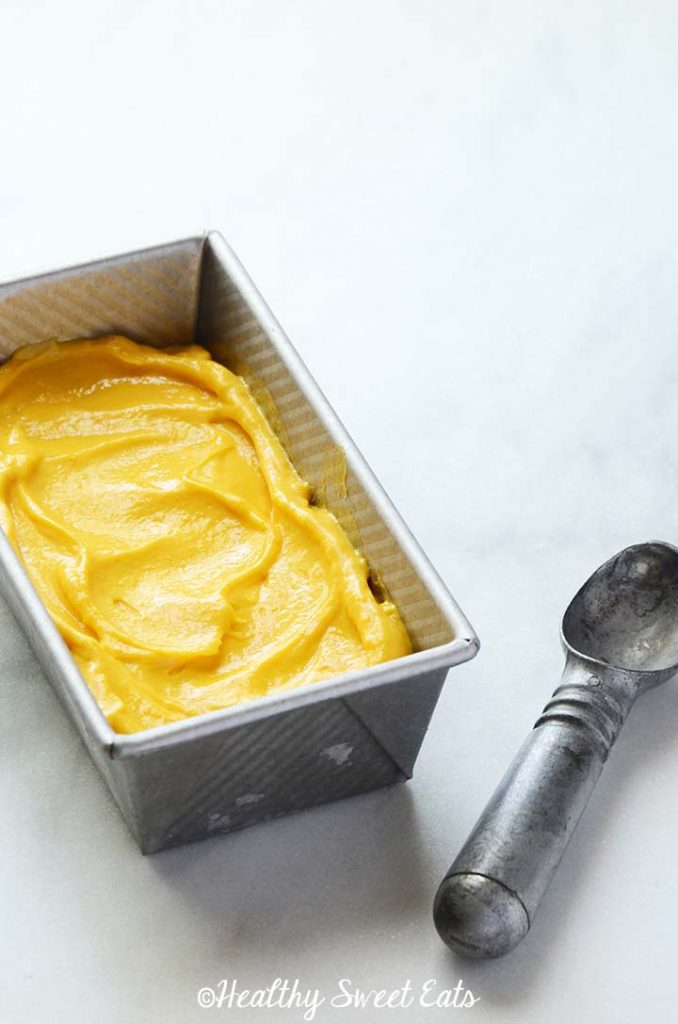 Healthy Mango Frozen Yogurt 678x1024