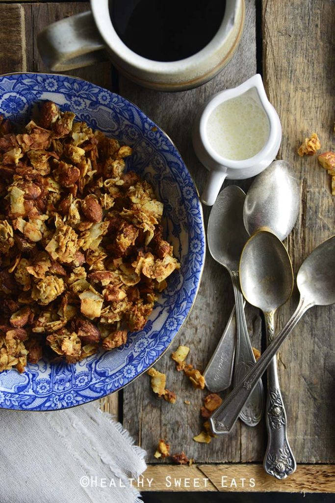 Low Carb Pumpkin Spice Gluten Free Granola 1