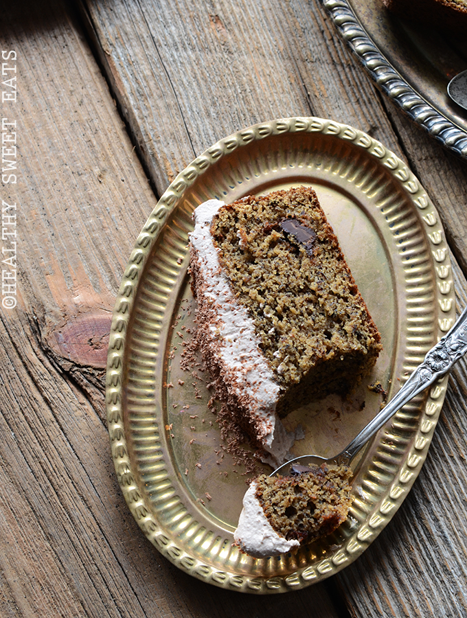 Mocha Coconut Flax Cake with Mocha Coconut Frosting 3