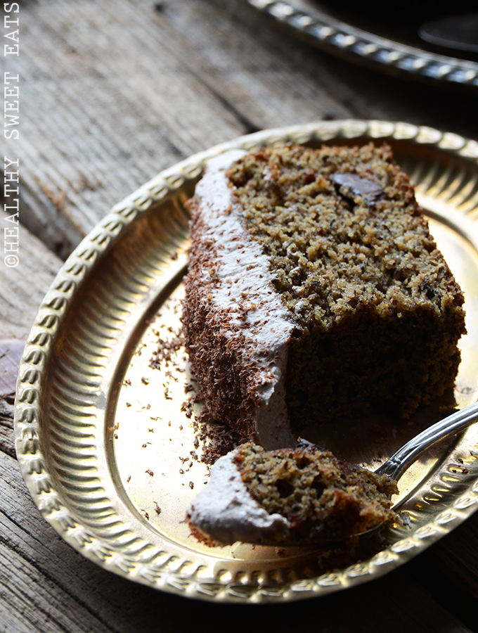 Mocha Coconut Flax Cake with Mocha Coconut Frosting 5