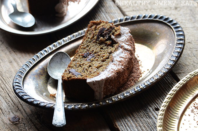 Mocha Coconut Flax Cake with Mocha Coconut Frosting 6