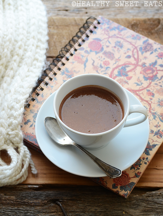 Protein Packed Thick and Creamy Hot Chocolate