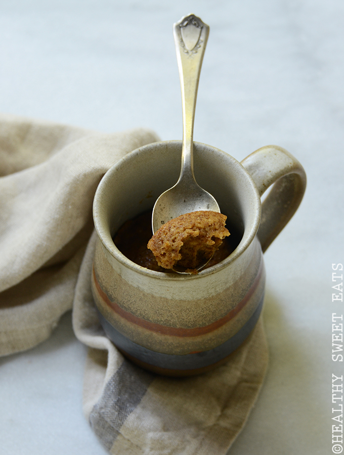 The Best Pumpkin Spice Mug Cake for One 1