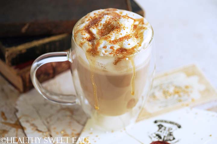butterbeer latte inspired by harry potter (1)
