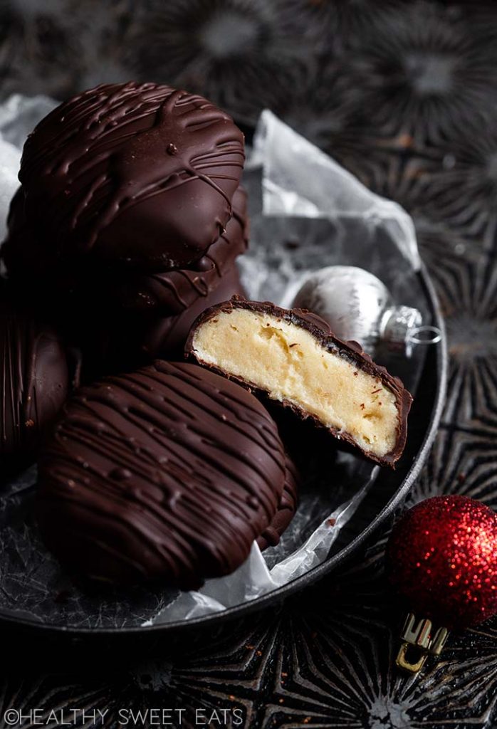 homemade chocolate peppermint candy