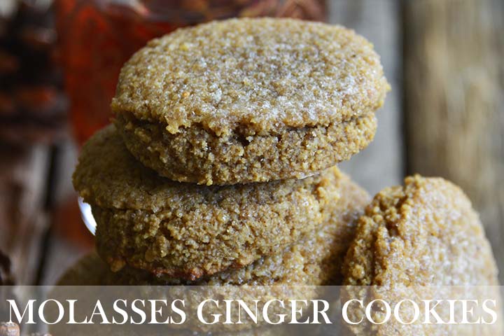molasses ginger cookies recipe with description